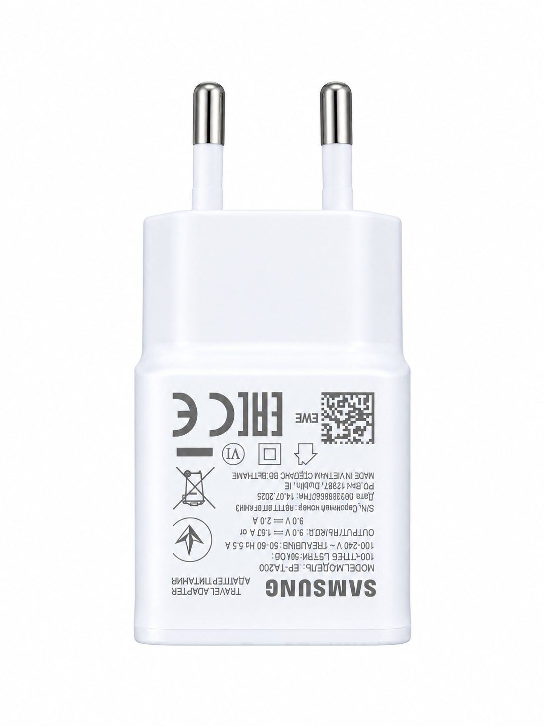 شارژر سامسونگ 15w  شارژ سریع مدل EP_TA200